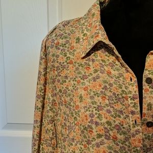 Floral button up by Ruff Hewn